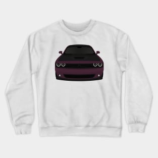 Challenger Purple + Black Crewneck Sweatshirt